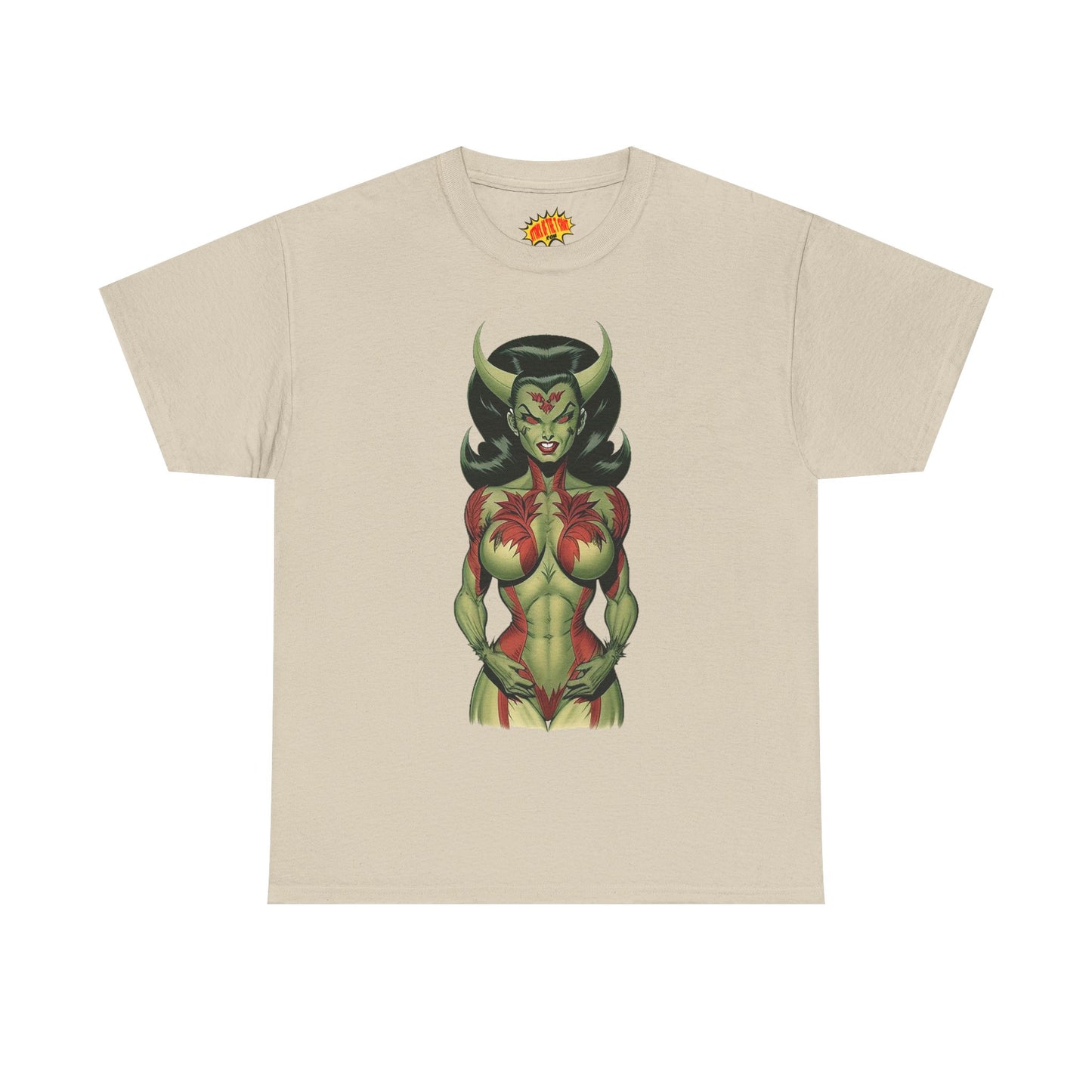 Flower Succubus Devil Fantasy Nature T-Shirt *Multiple Colors*