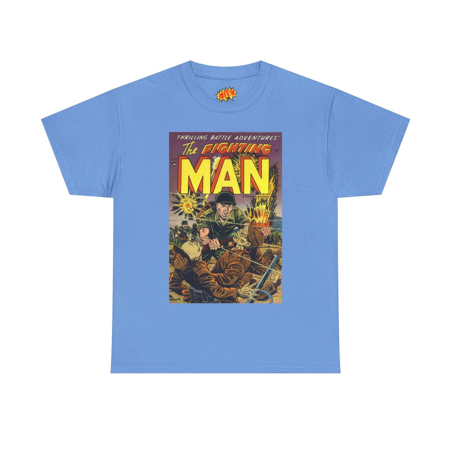 The Fighting Man September Comic Tee Shirt *Multiple Colors*