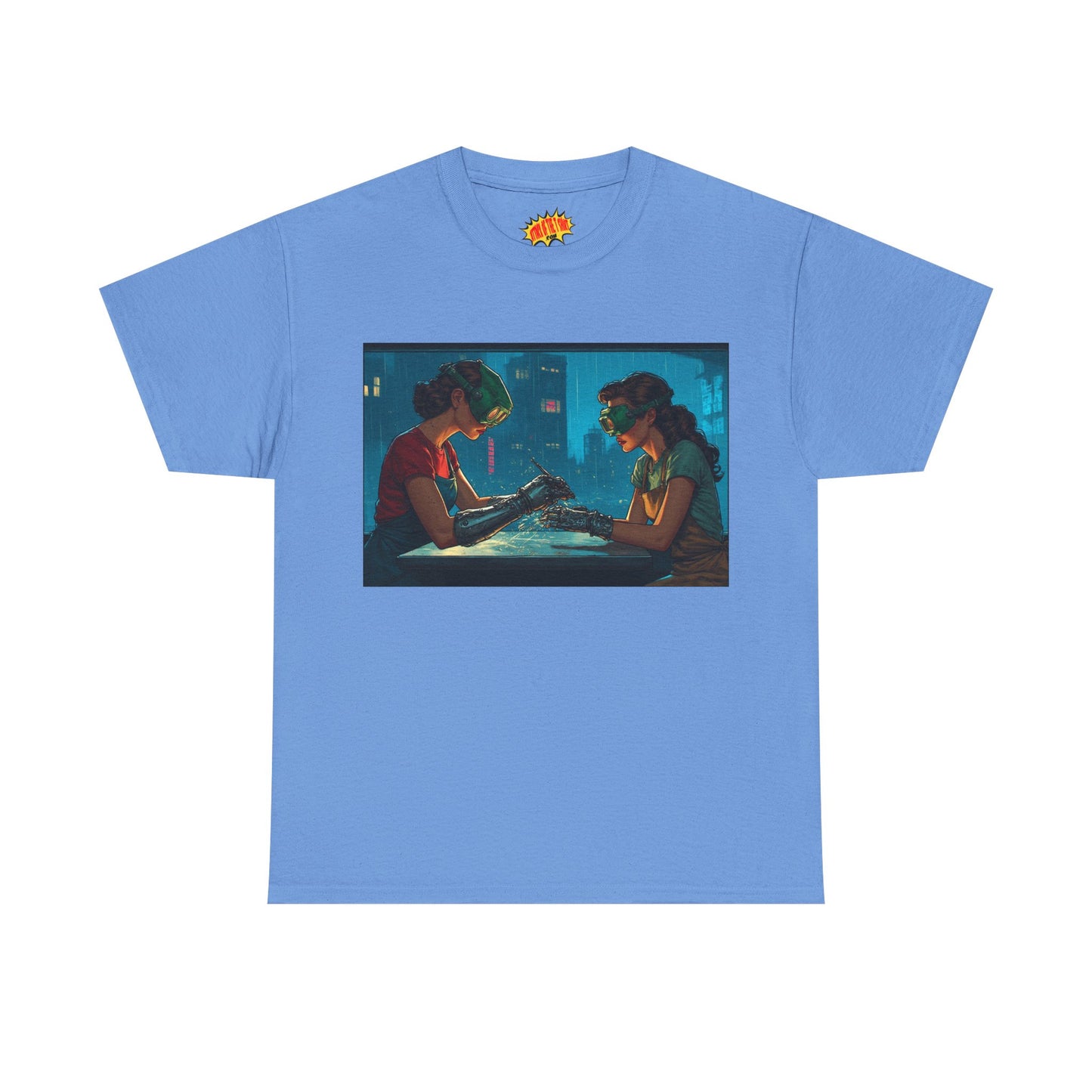 Cyberpunk Cyborg Hand Repair Scene T-Shirt *Multiple Colors*