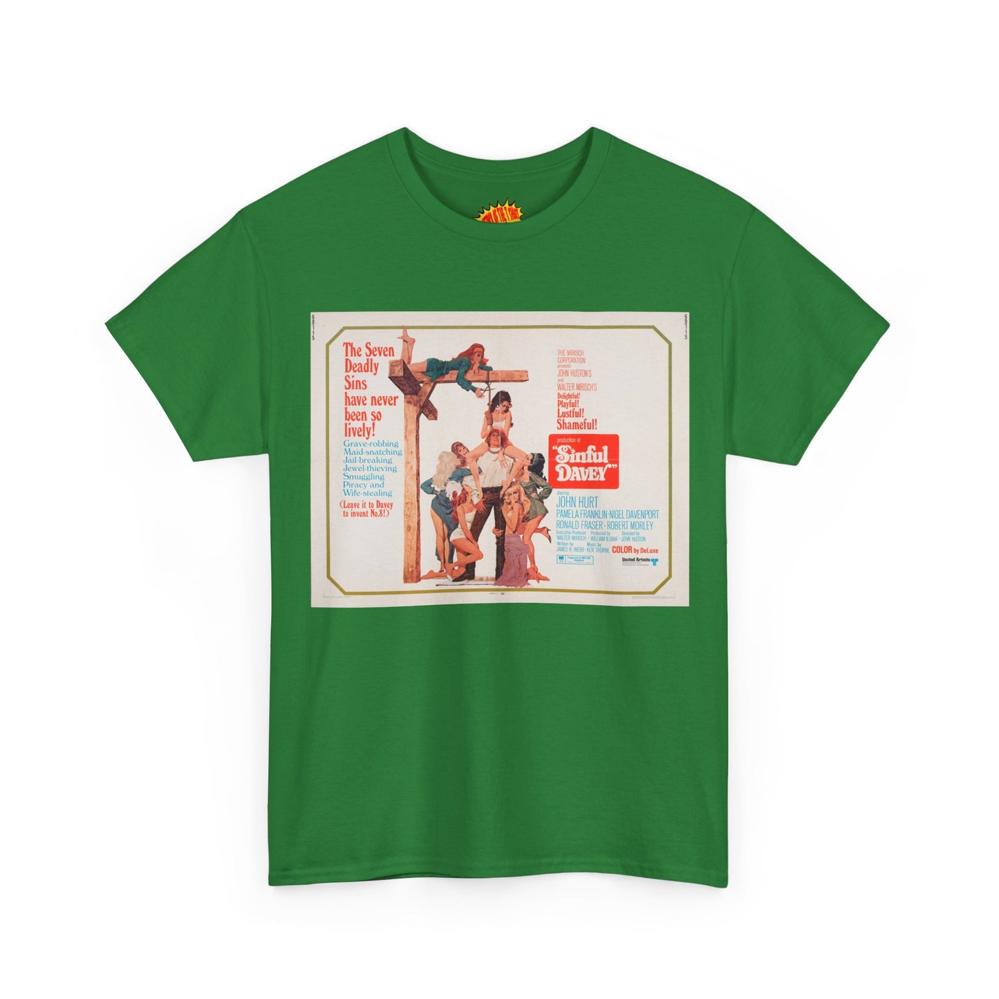 Sinful Davey Movie Poster T-Shirt *Multiple Colors*