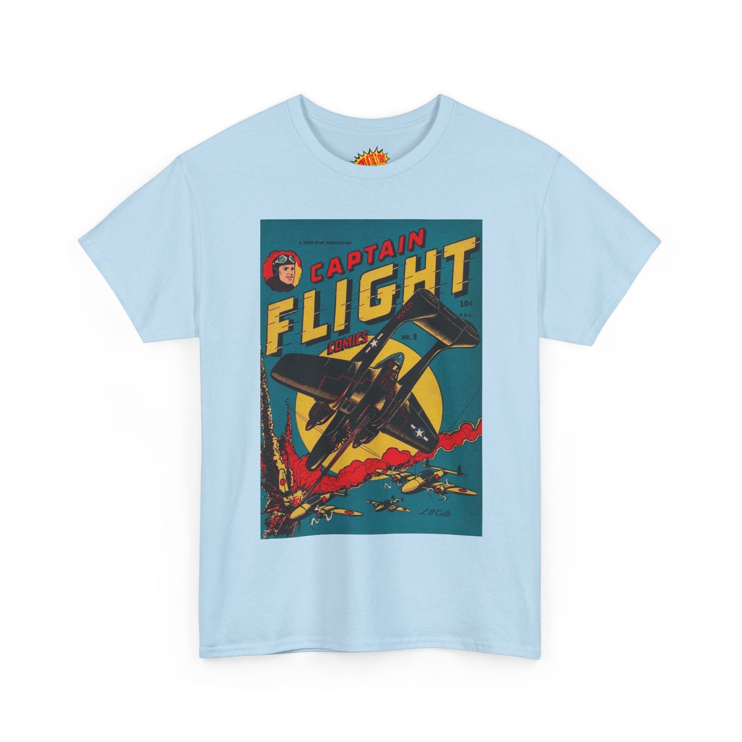 Captain Flight No. 9 Comic Tee Shirt *Multiple Colors*