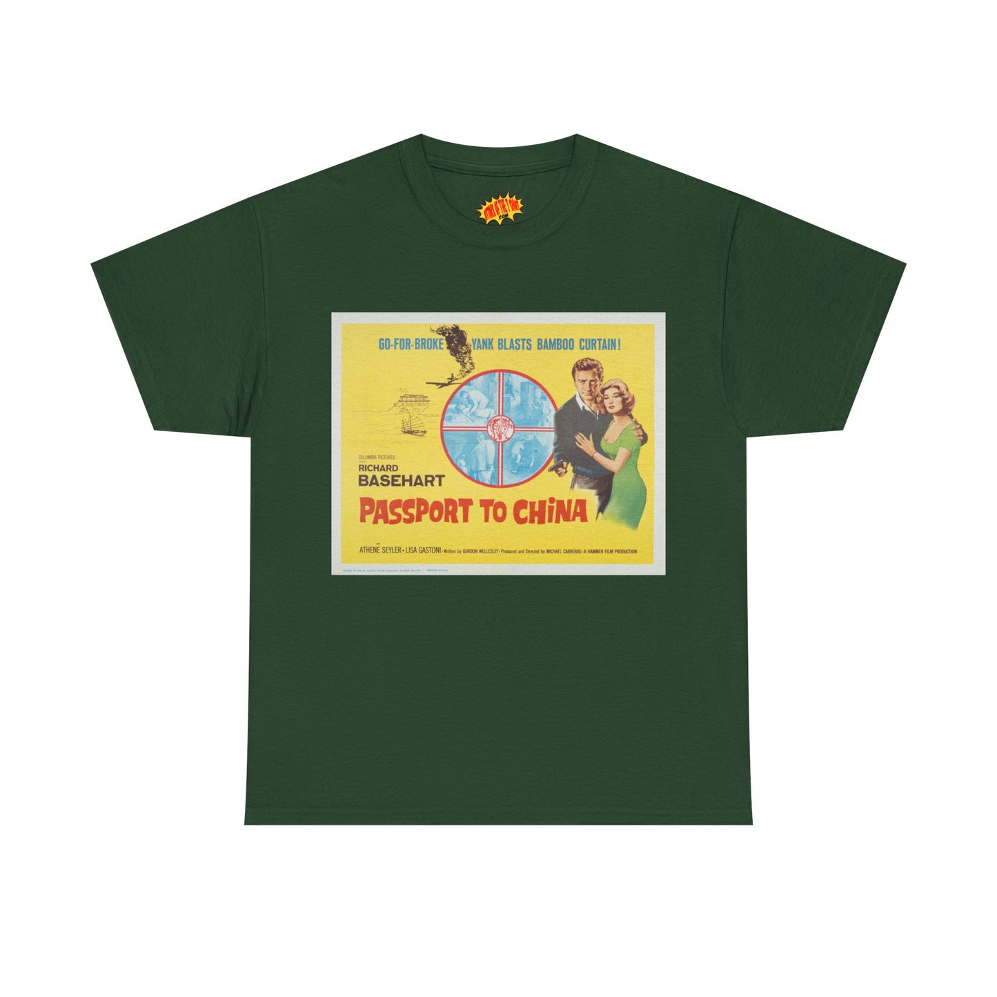 Passport to China Movie Poster T-Shirt *Multiple Colors*