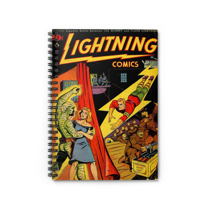 Lightning Comics April Spiral Notebook