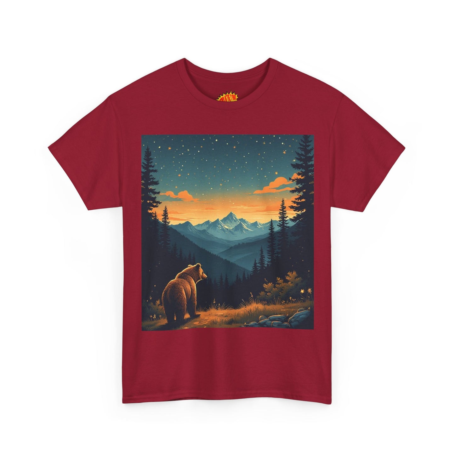 Mountain Bear Sunrise Scene T-Shirt *Multiple Colors*