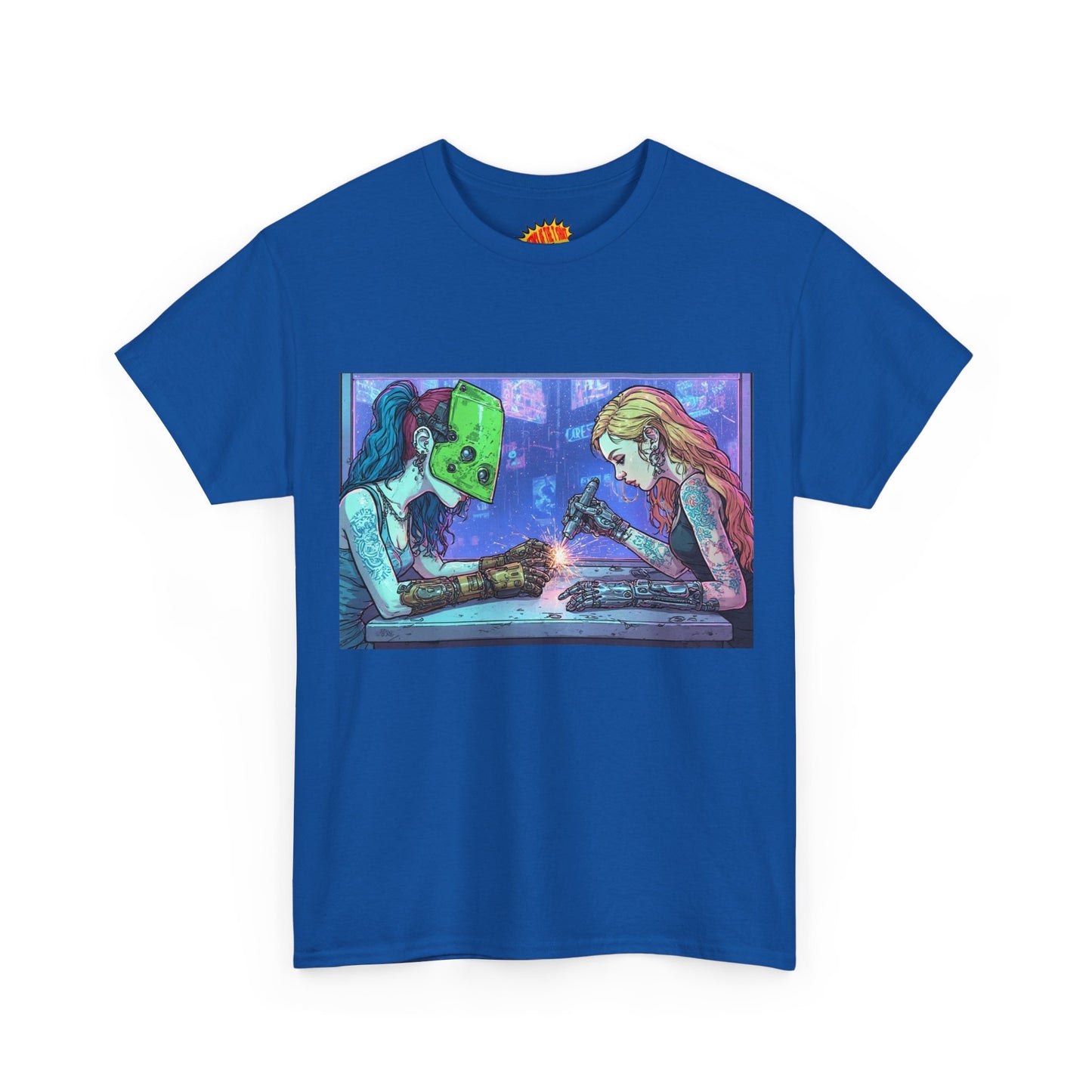 Robot Hands Manicure Cyberpunk T-Shirt *Multiple Colors*