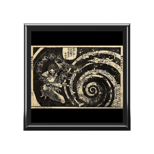 Hokusai Jewelry Box