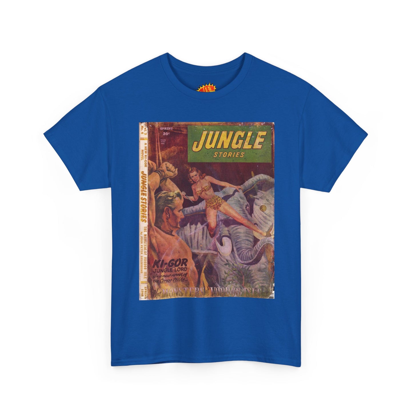 Jungle Stories Vol 3 No. 6 Comic Tee Shirt *Multiple Colors*