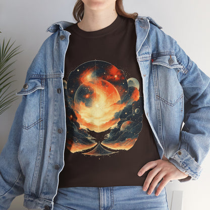 Moonscape w/Clouds Graphic Tee Shirt