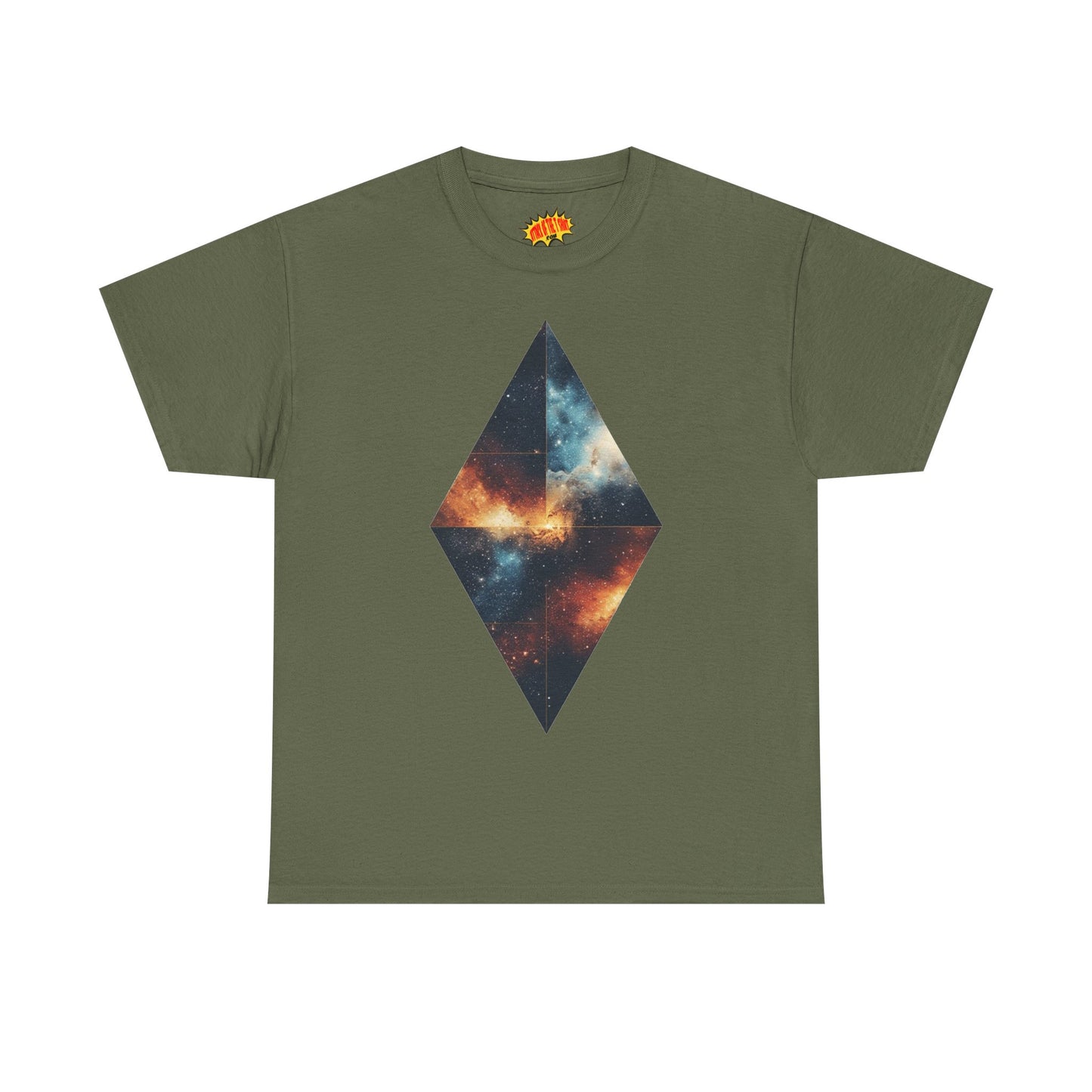 Diamond Shape Nebula Graphic Space Art Tee Shirt *Multiple Colors*