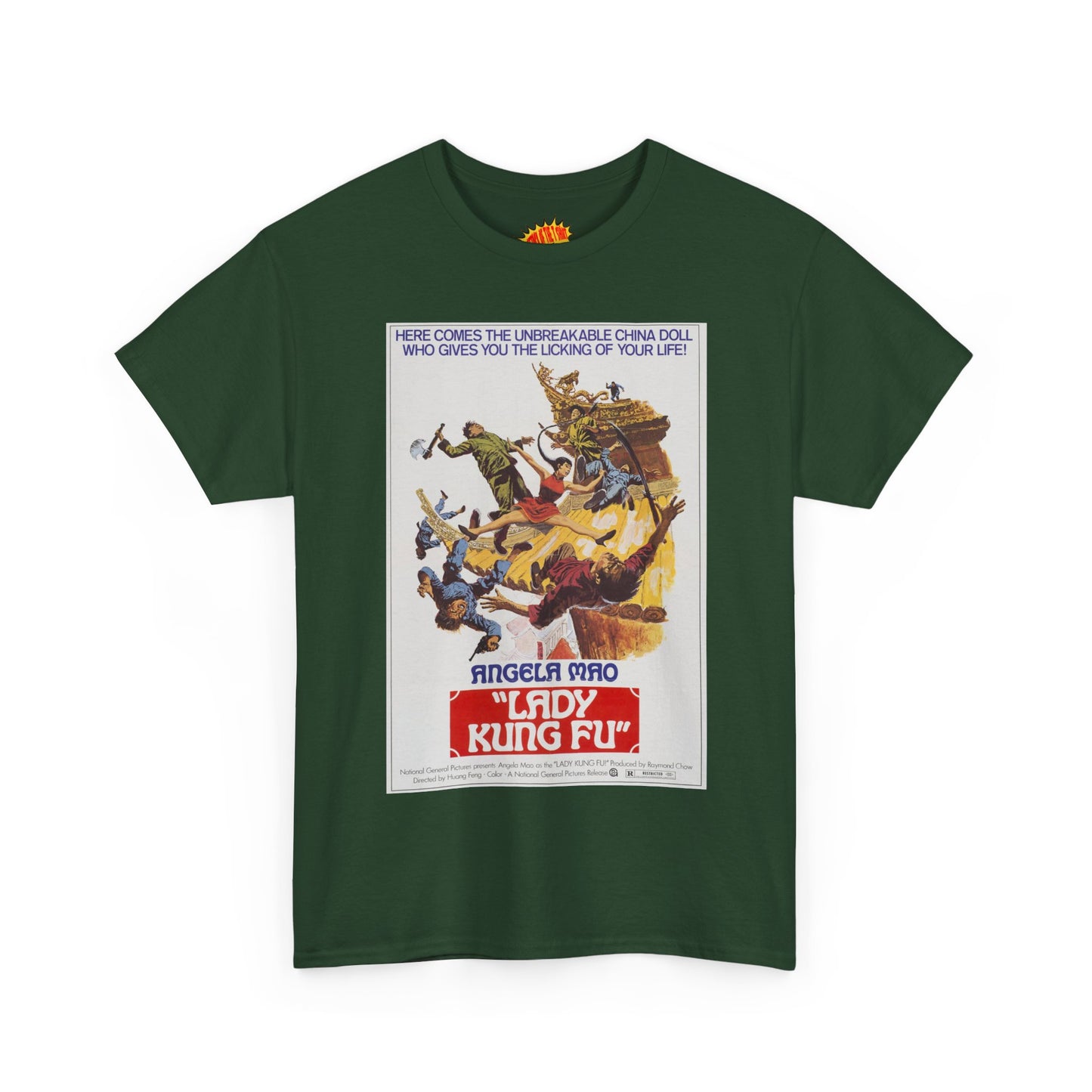 Lady Kung-Fu Movie Poster T-Shirt *Multiple Colors*