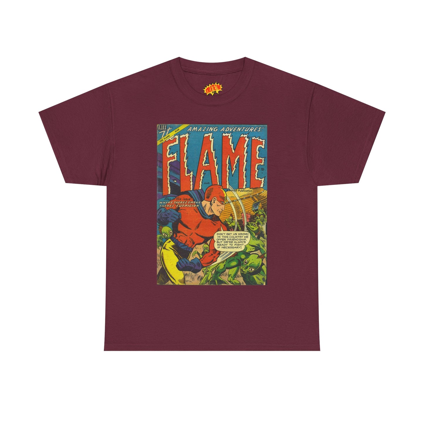 The Flame March Comic Tee Shirt *Multiple Colors*