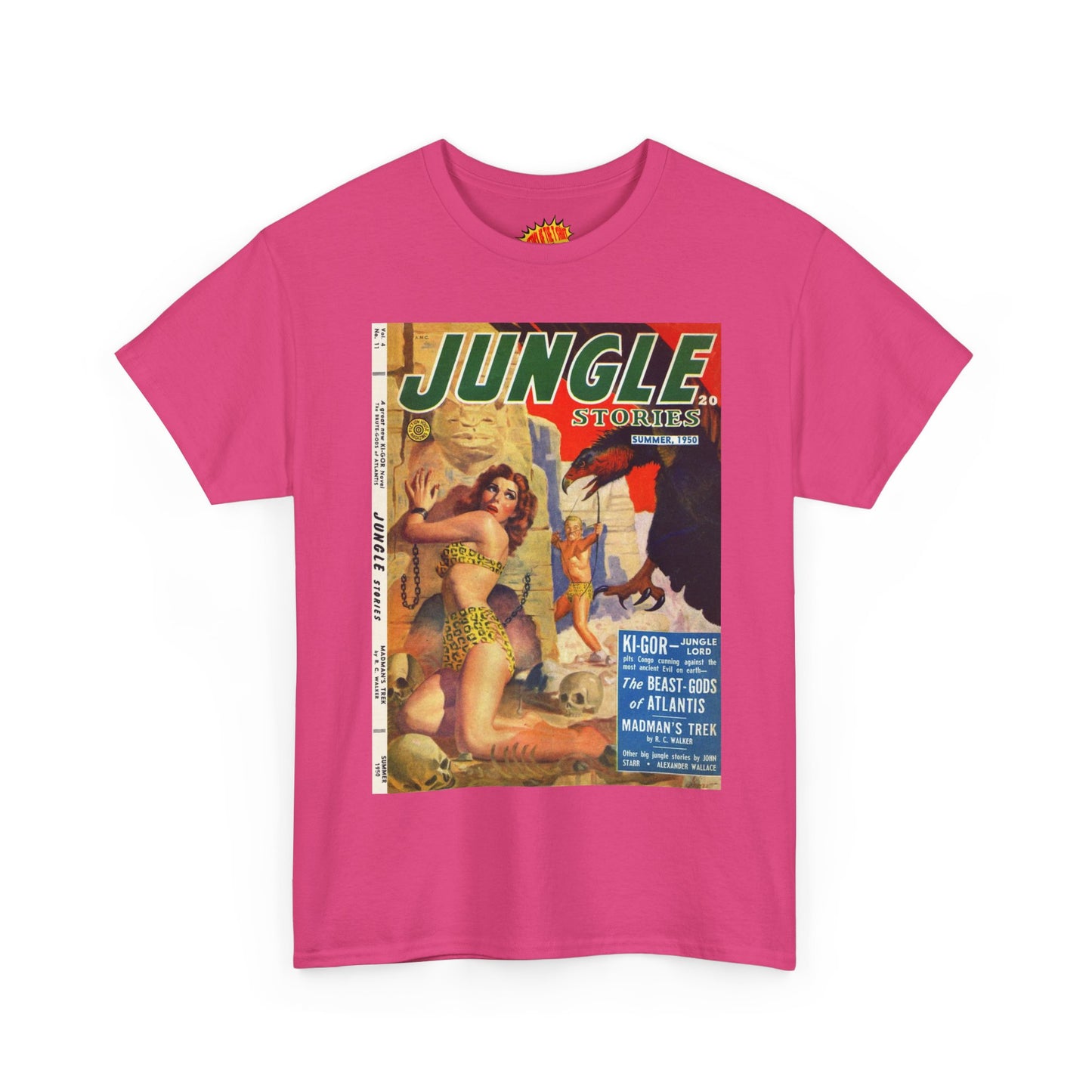 Jungle Stories Summer 1950 Comic Tee Shirt *Multiple Colors*