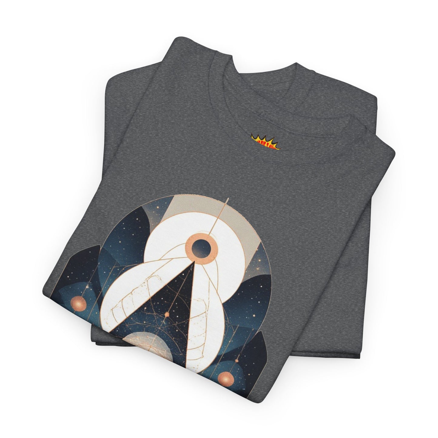 Geometric Space Art Pattern Graphic Tee Shirt *Multiple Colors*