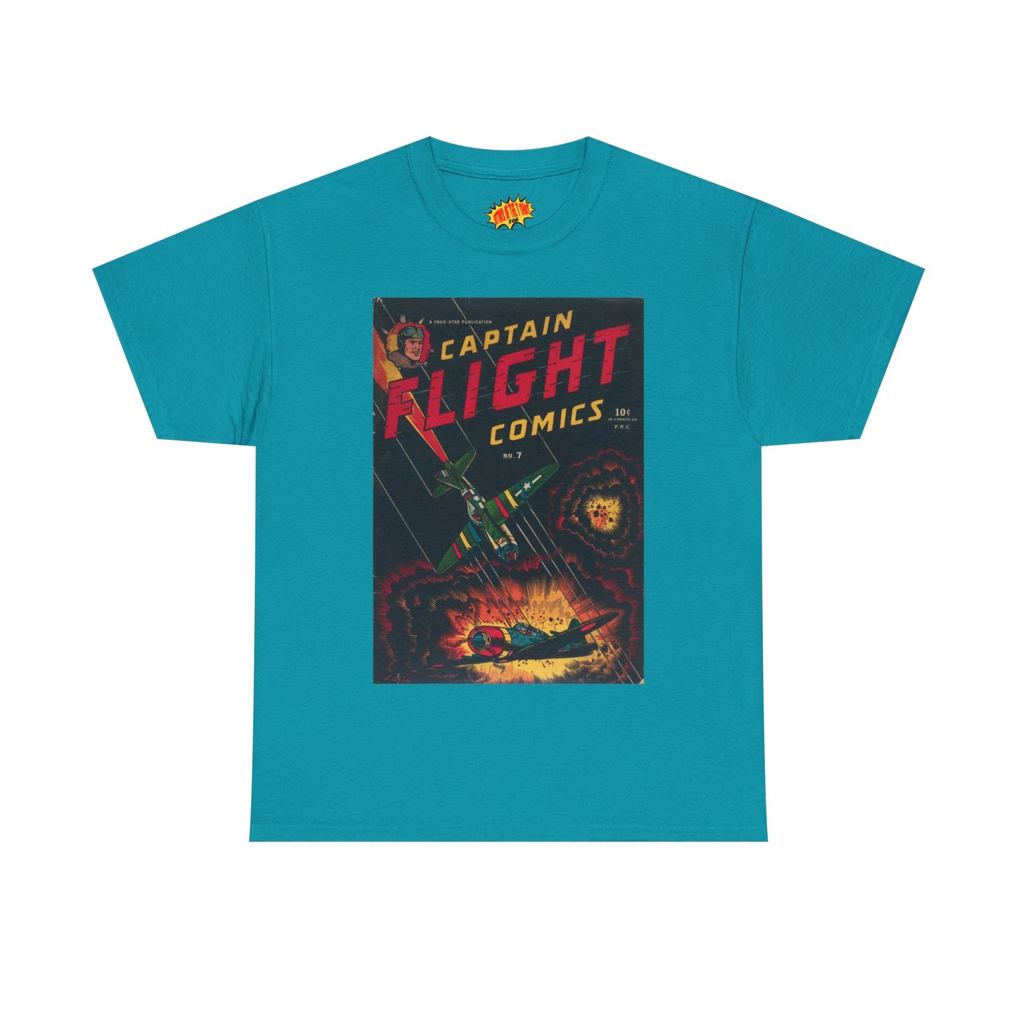 Captain Flight No. 7 Comic Tee Shirt *Multiple Colors*
