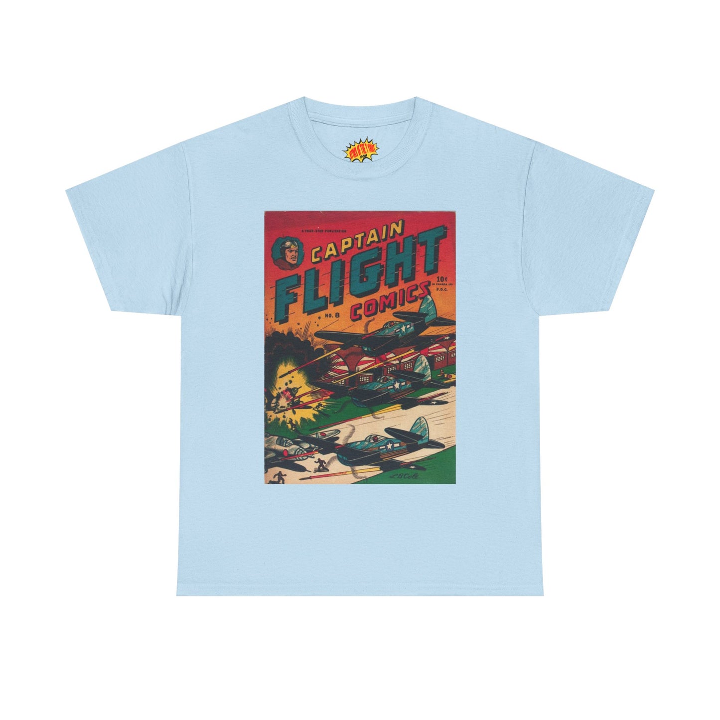 Captain Flight No. 8 Comic Tee Shirt *Multiple Colors*