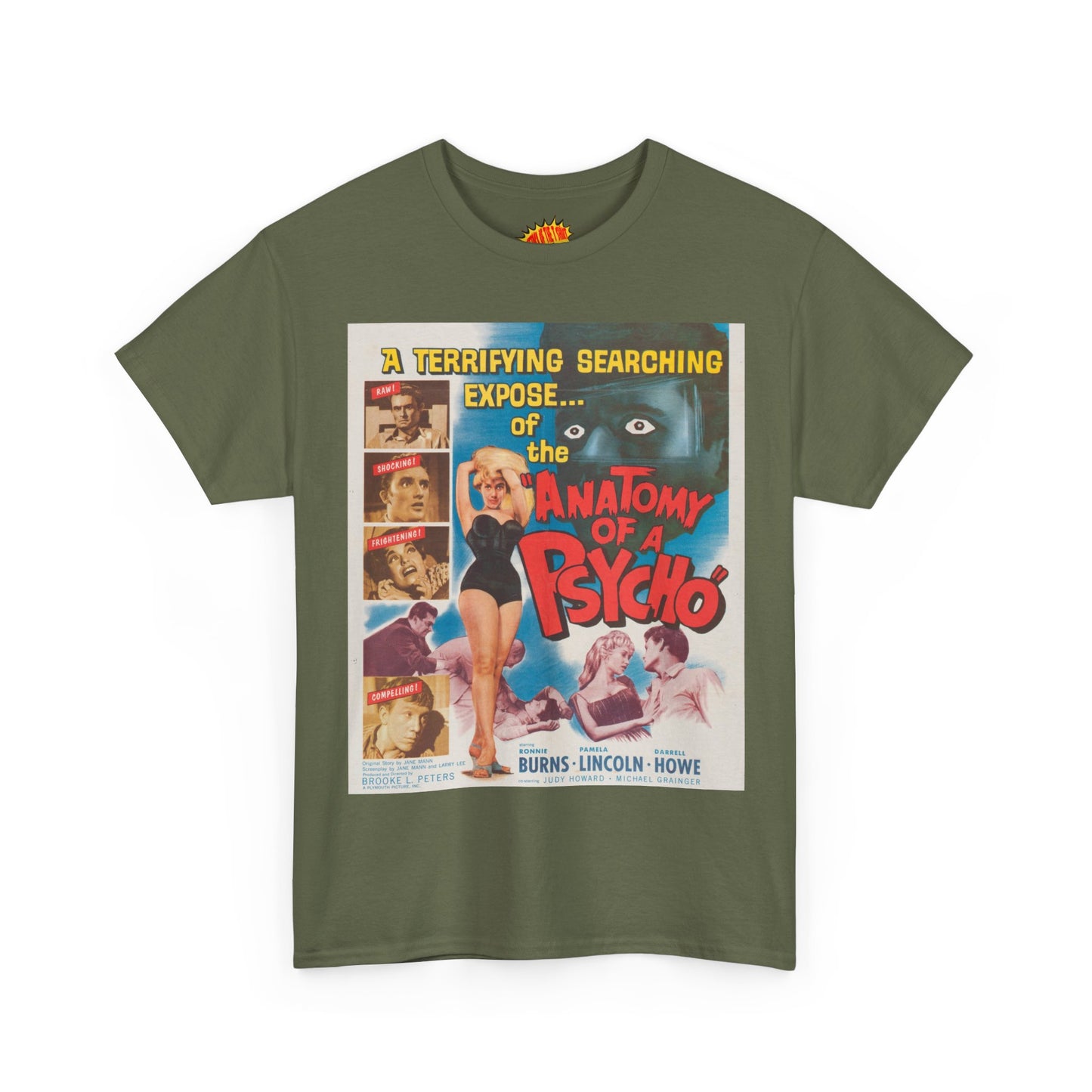 Anatomy of a Psycho Movie Poster T-Shirt *Multiple Colors*