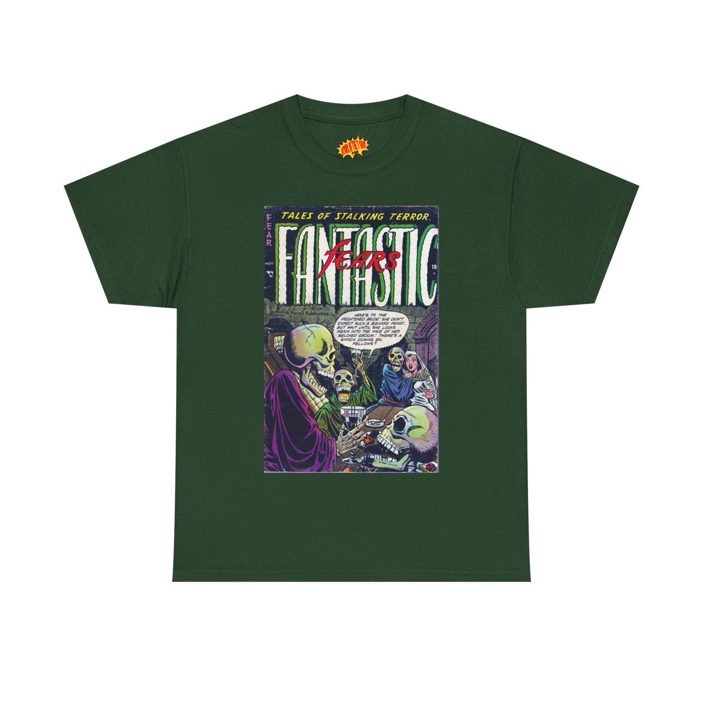 Fantastic Fears November Comic Tee Shirt *Multiple Colors*