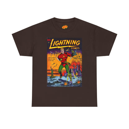 Lightning Comics August Comic Tee Shirt