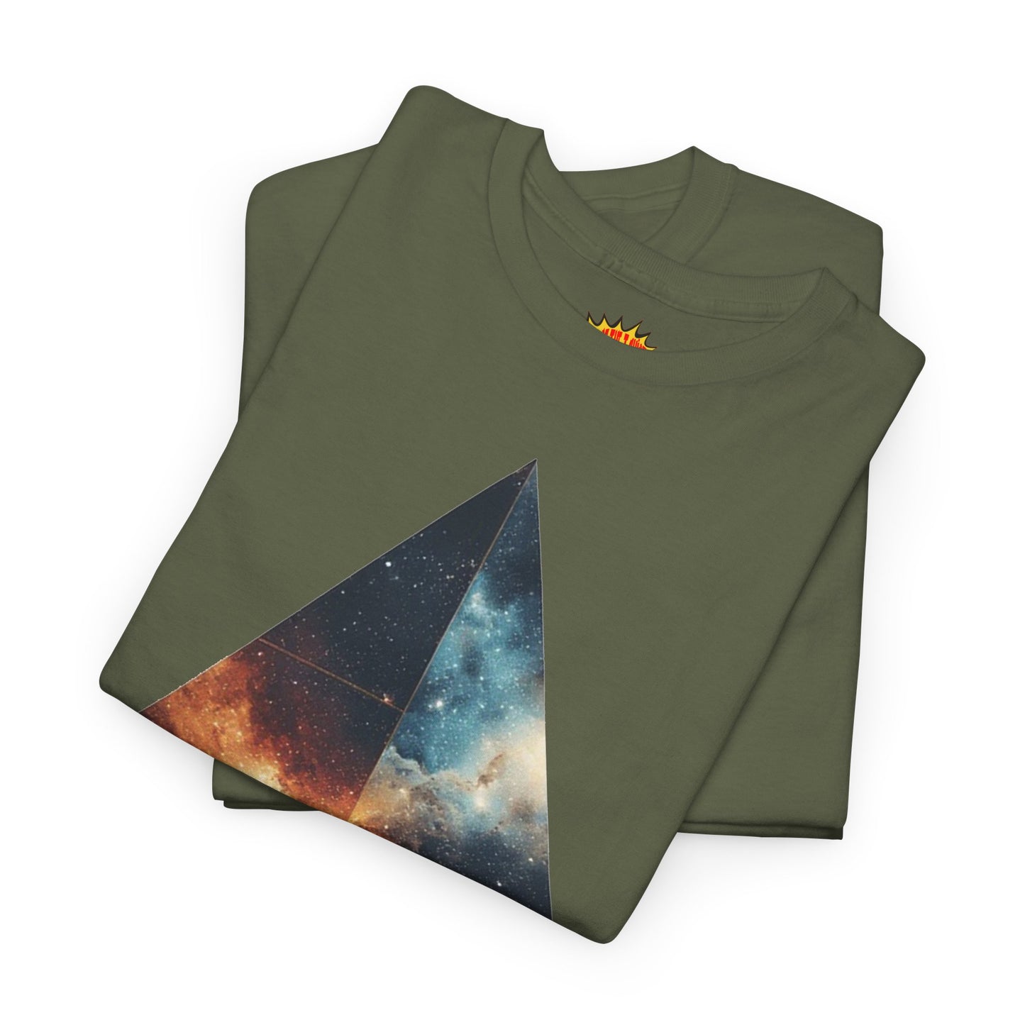 Diamond Shape Nebula Graphic Space Art Tee Shirt *Multiple Colors*