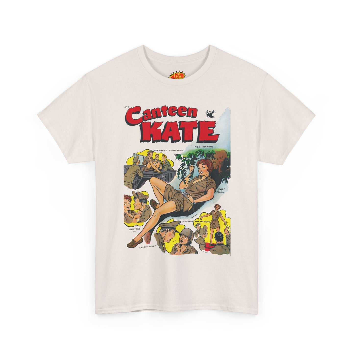 Canteen Kate #1 - Heavy Cotton Tee *Many Sizes and Colors Available*