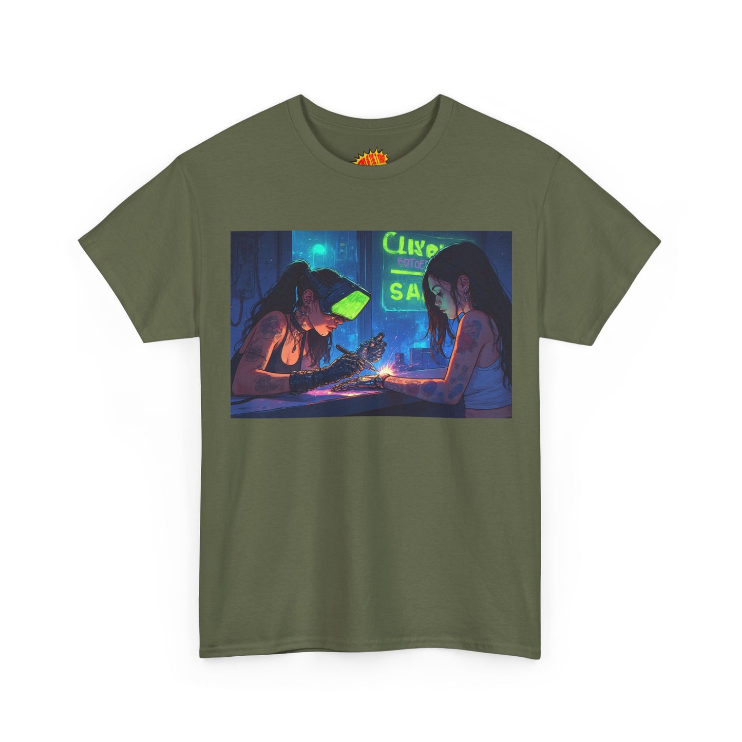Robot Hands Cyberpunk Manicure T-Shirt *Multiple Colors*