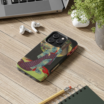 Oji Waterfall by Toyohara Chikanobu, 1890 iPhone Case *Many Sizes Available*