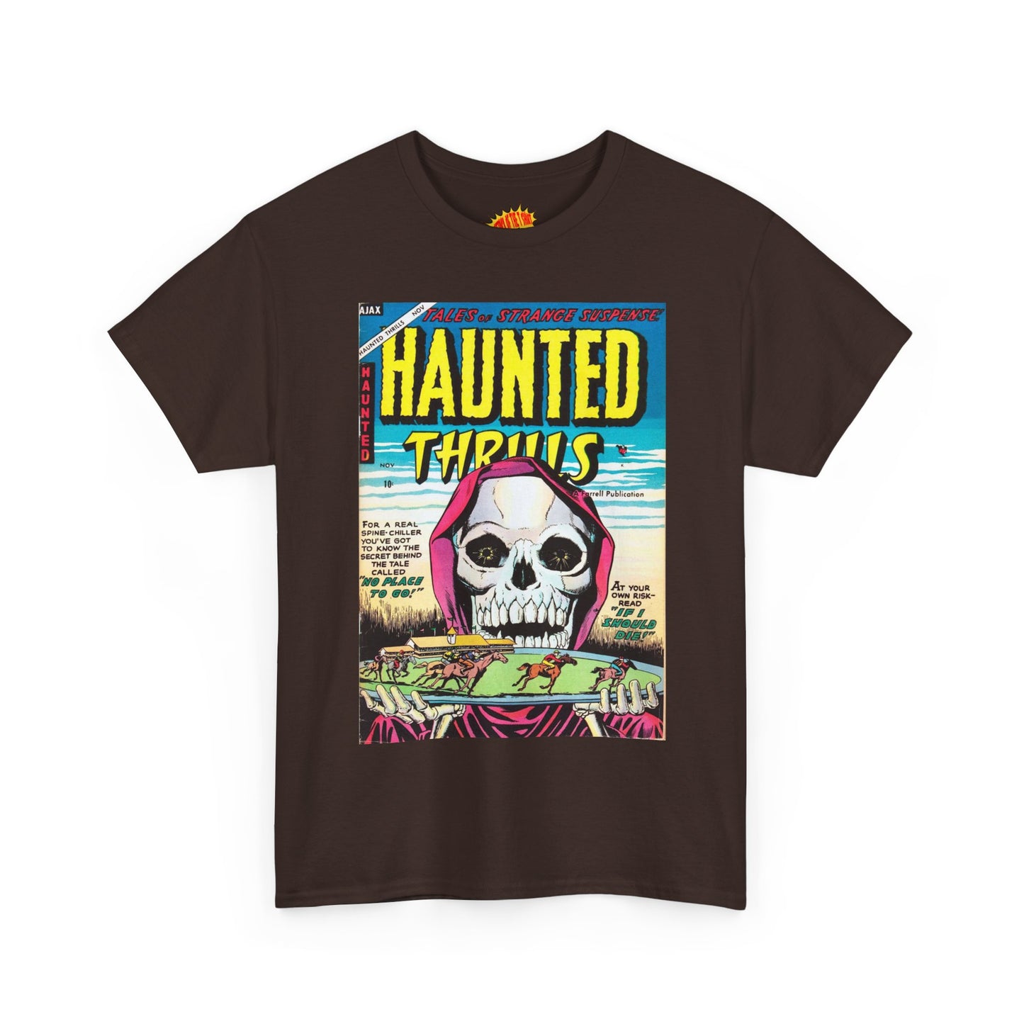 Haunted Thrills November Comic Tee Shirt *Multiple Colors*