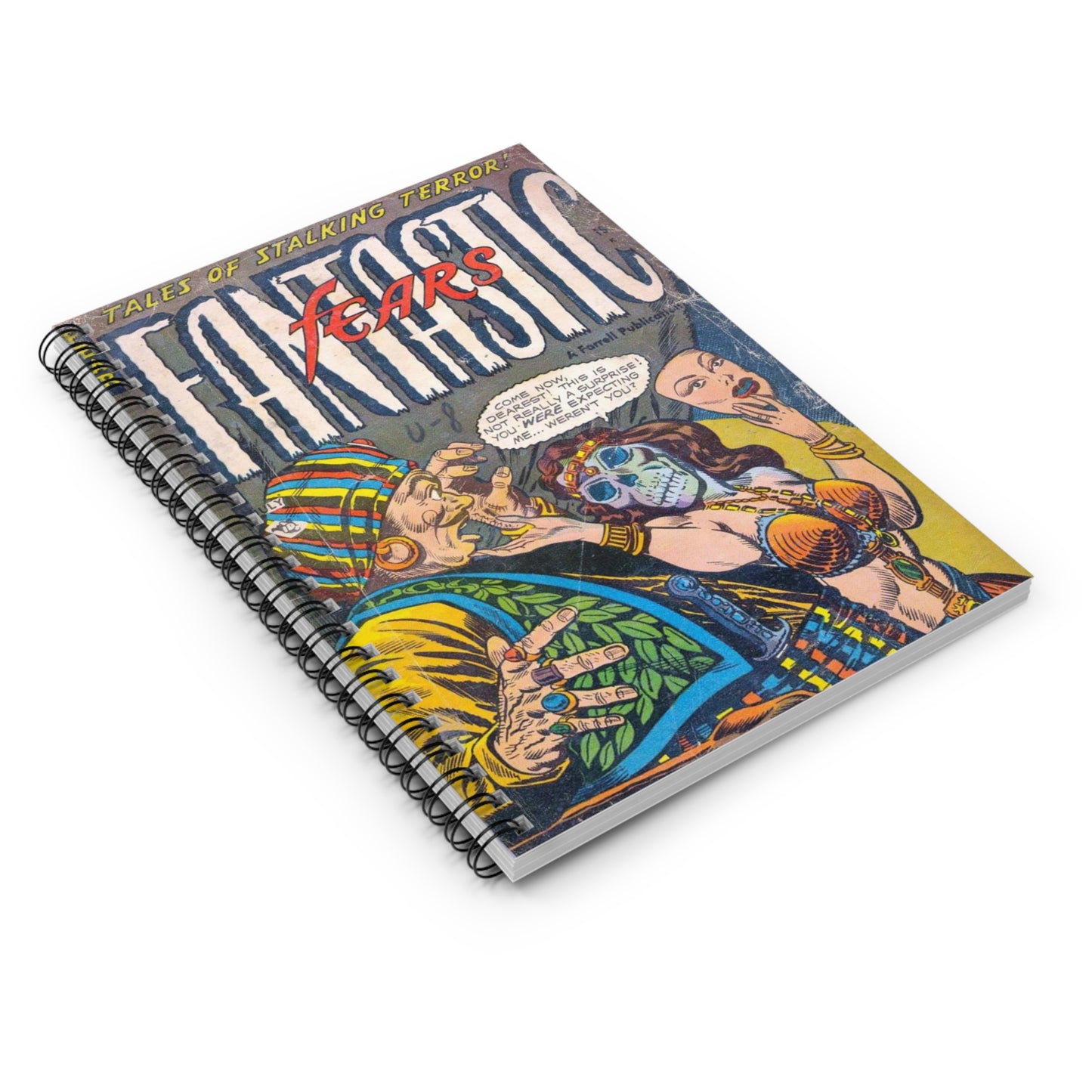 Fantastic Fears July Spiral Notebook