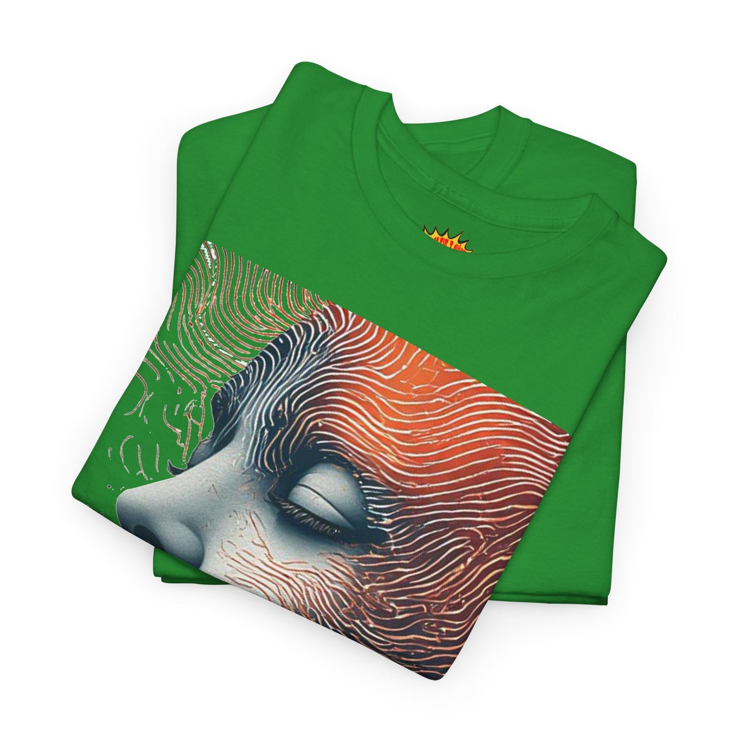 Graphic Art Face Tee Shirt *Multiple Colors*