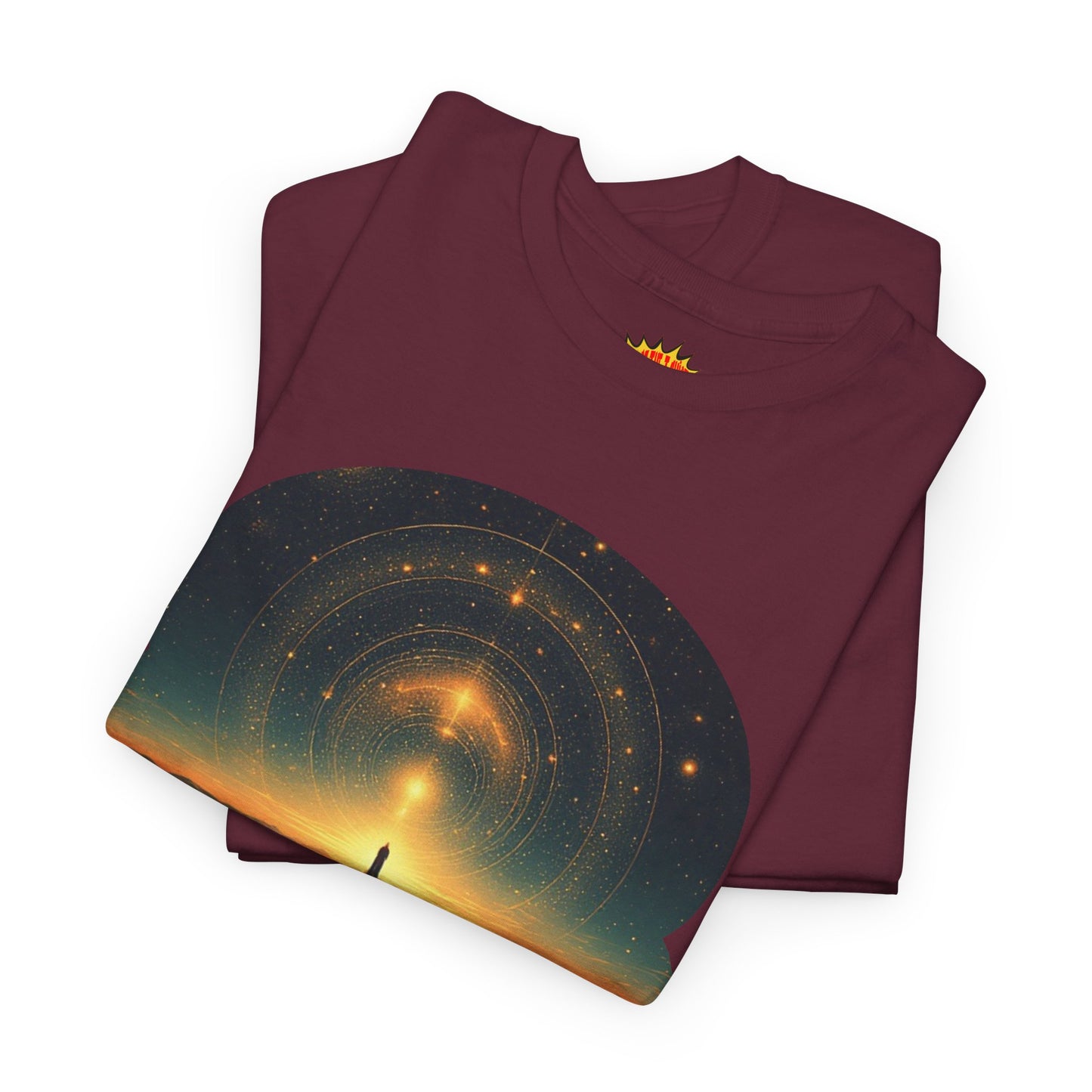 Cosmic Path Space Graphic Art Tee Shirt *Multiple Colors*