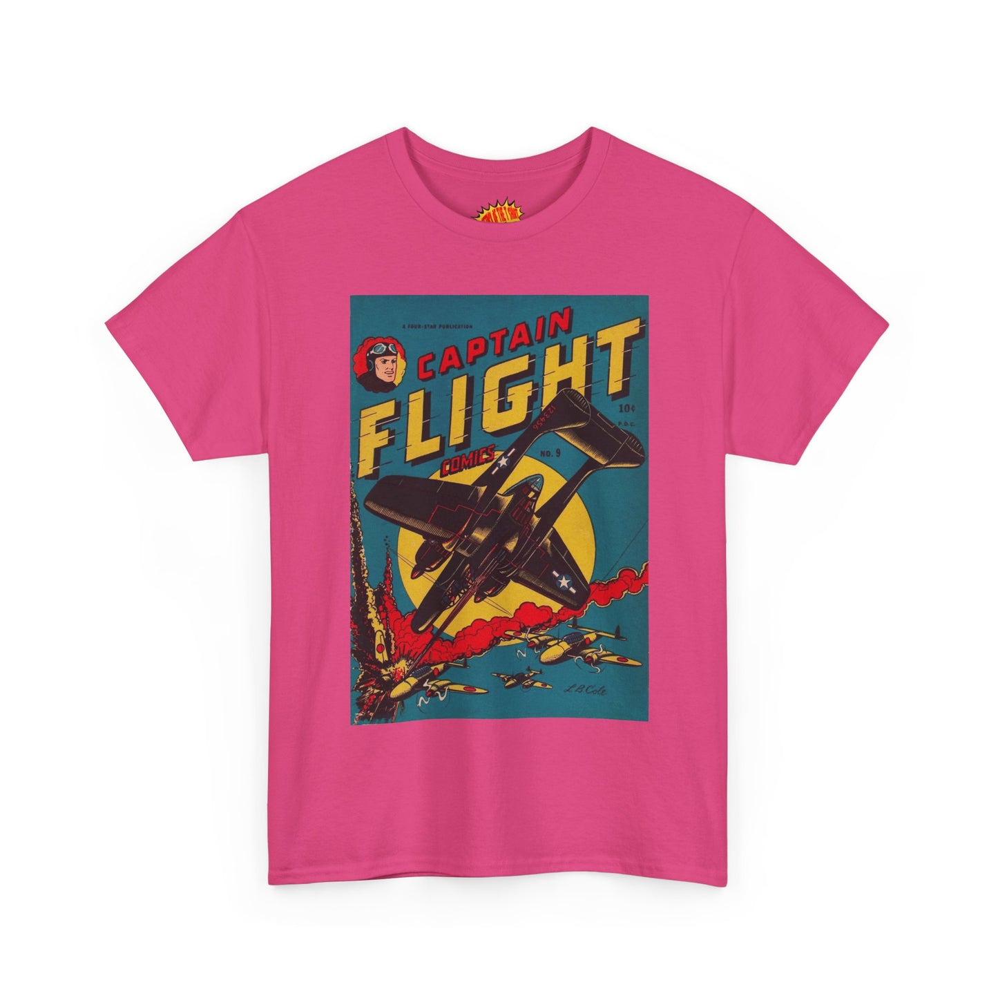 Captain Flight No. 9 Comic Tee Shirt *Multiple Colors*