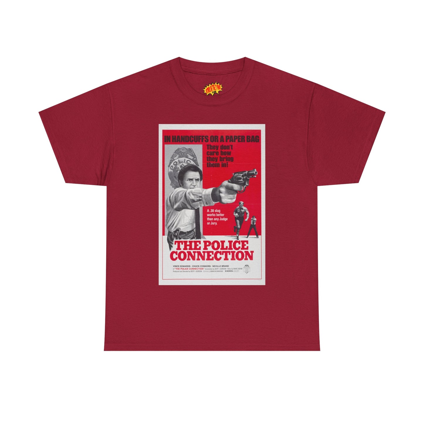 The Police Connection Movie Poster T-Shirt *Multiple Colors*