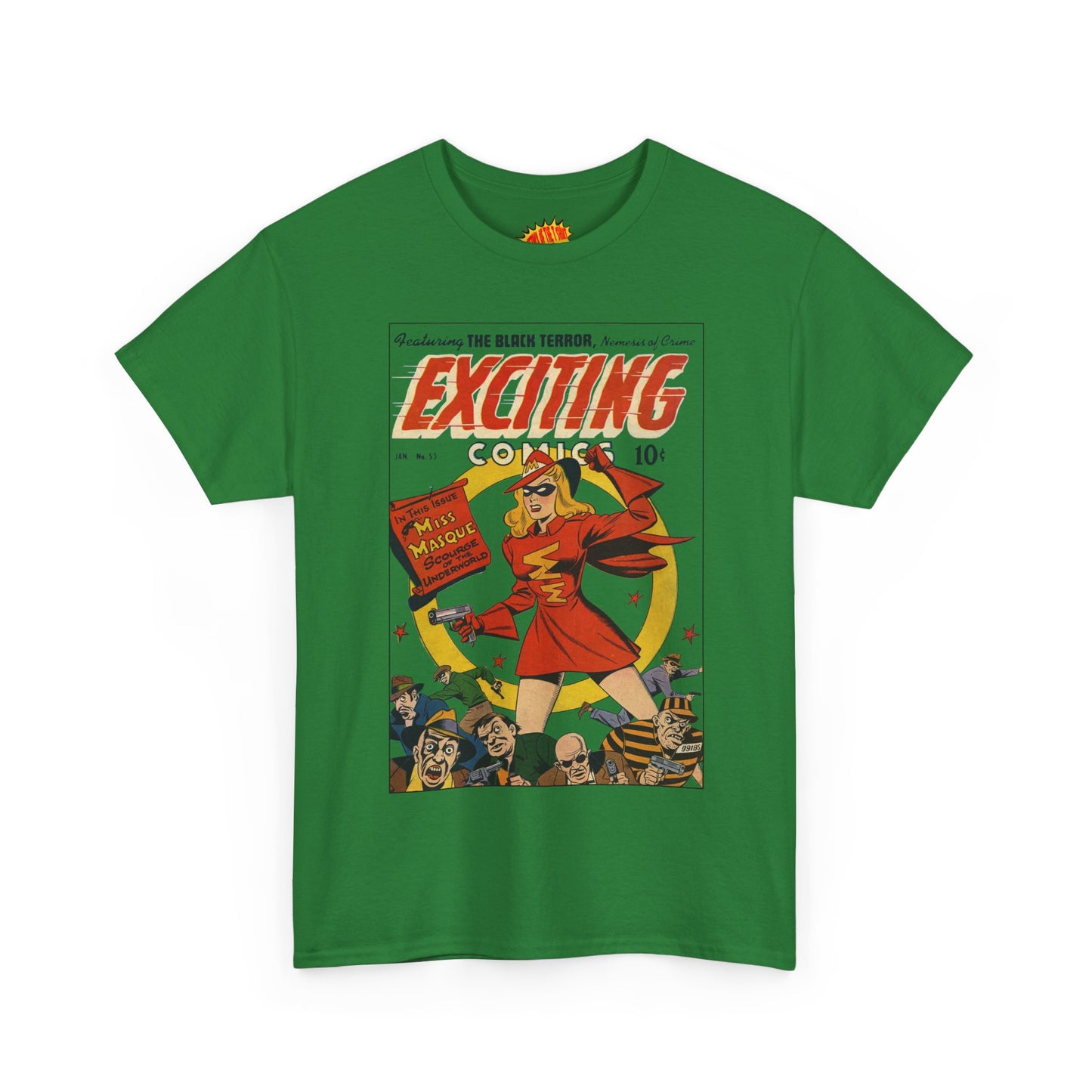 Exciting Comics #53 - Heavy Cotton Tee *Many Sizes and Colors Available*