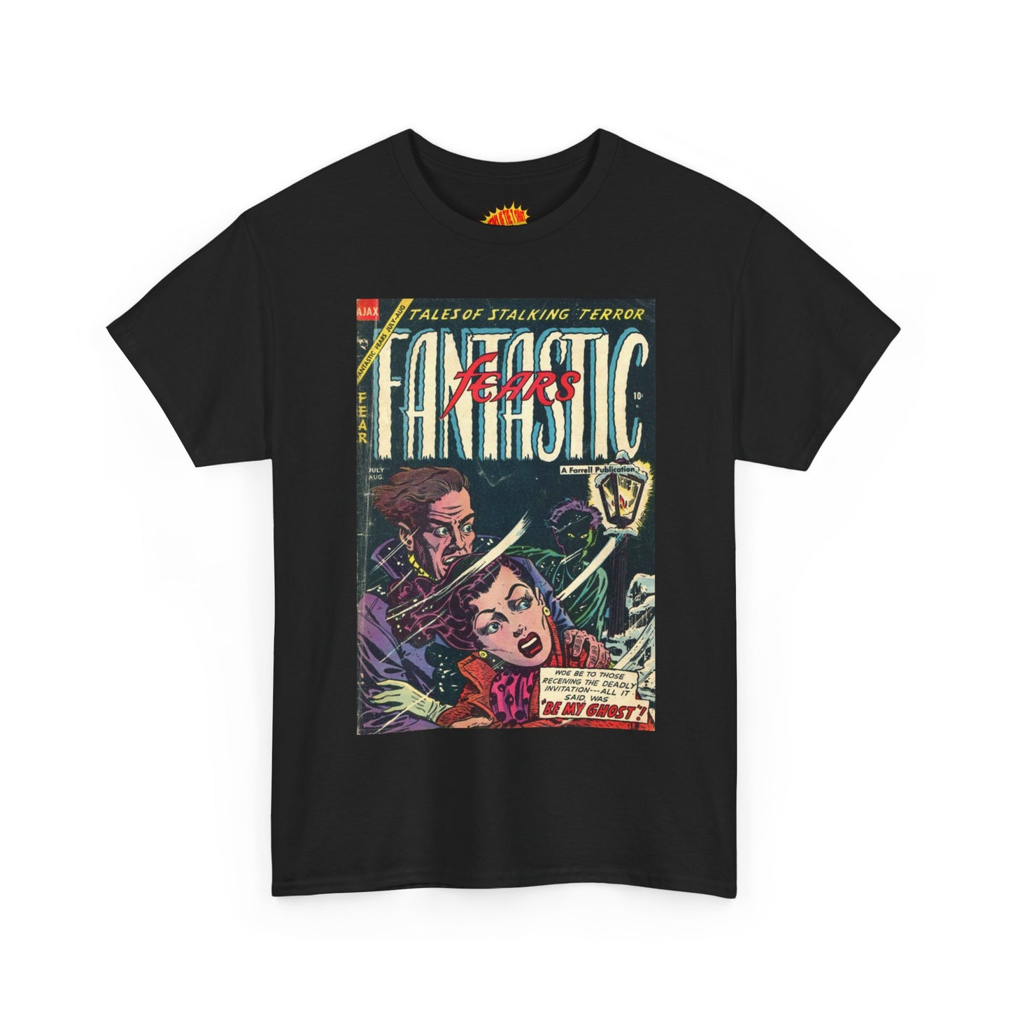 Fantastic Fears July - August Comic Tee Shirt *Multiple Colors*