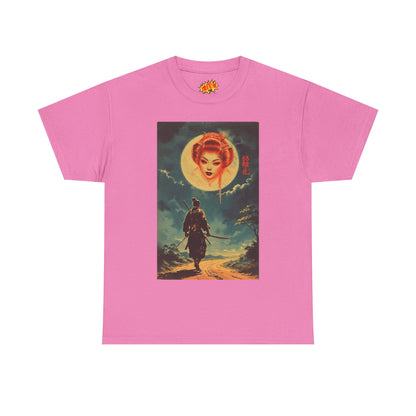 Walking Samurai w/Blood Moon Woman T-Shirt