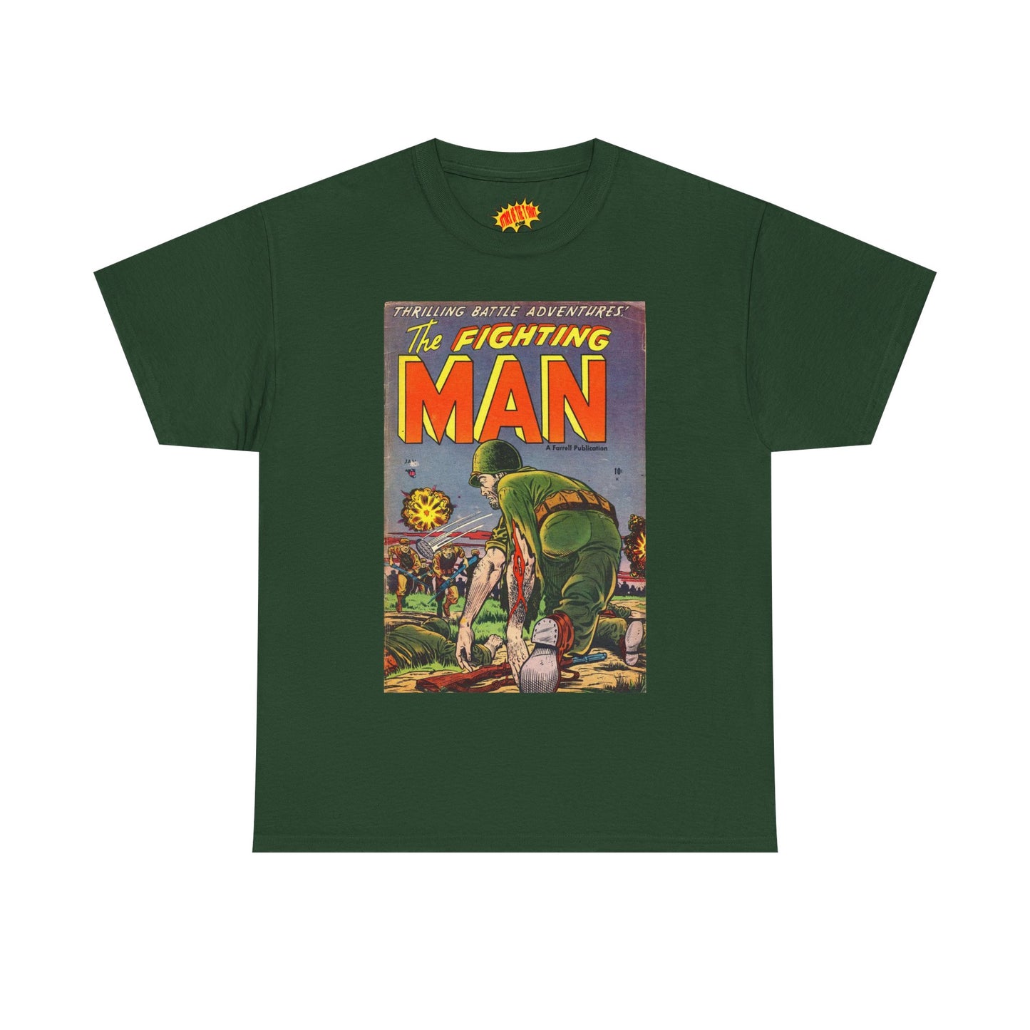 The Fighting Man January Comic Tee Shirt *Multiple Colors*
