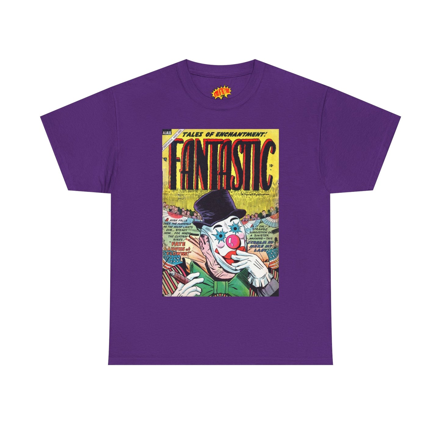 Fantastic November - December Comic Tee Shirt *Multiple Colors*