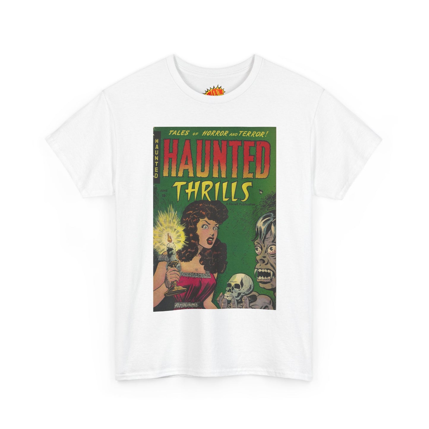 Haunted Thrills June Comic Tee Shirt *Multiple Colors*