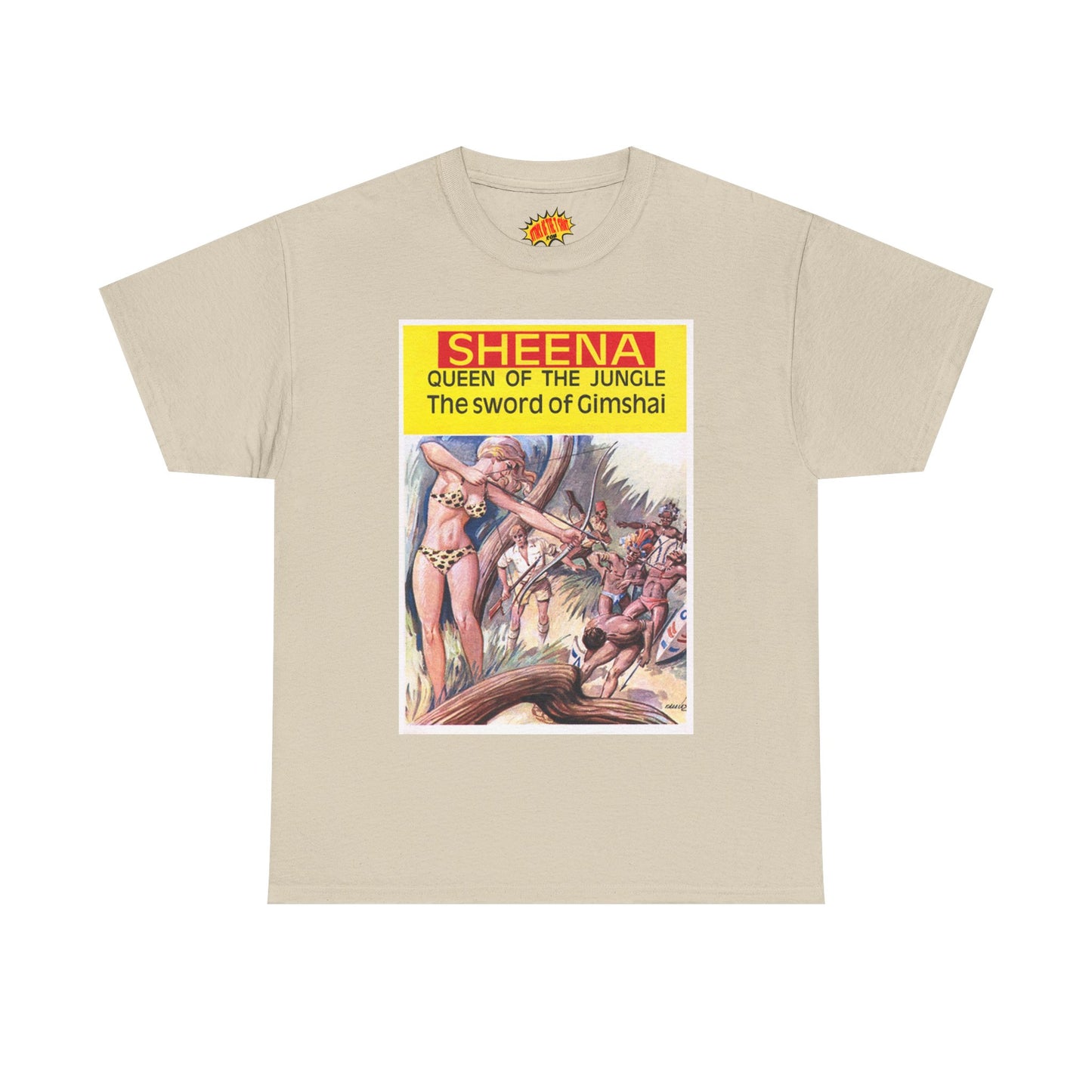 Sheena Queen of the Jungle Comic Tee Shirt *Multiple Colors*