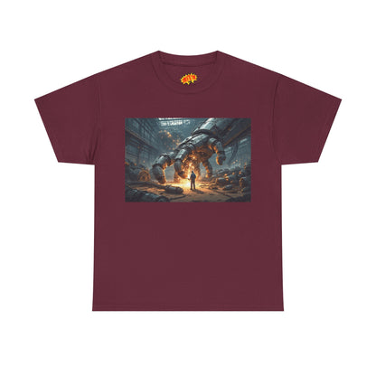 Anime Mech Factory w/Welder & Robot Hand T-Shirt