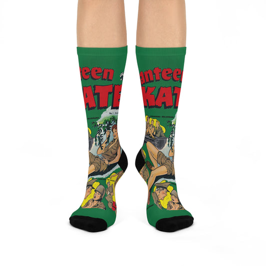 Canteen Kate #1 Cushioned Socks Green