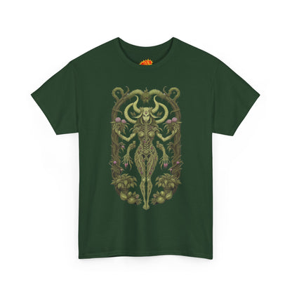 Dryad Flower Succubus Heavy Cotton Forest Dweller Tee Shirt