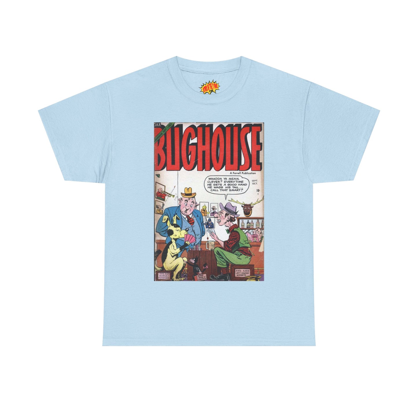 Bughouse September - October Comic Tee Shirt *Multiple Colors*
