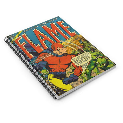 The Flame March Comic Cover Notebook