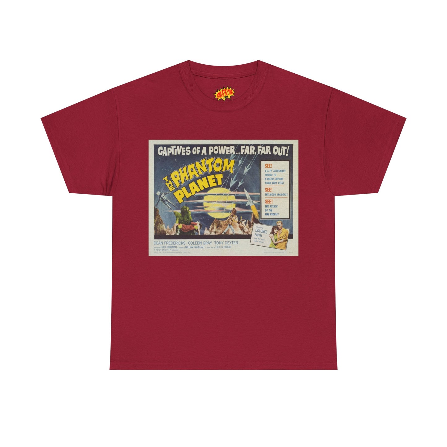 The Phantom Planet Movie Poster T-Shirt *Multiple Colors*