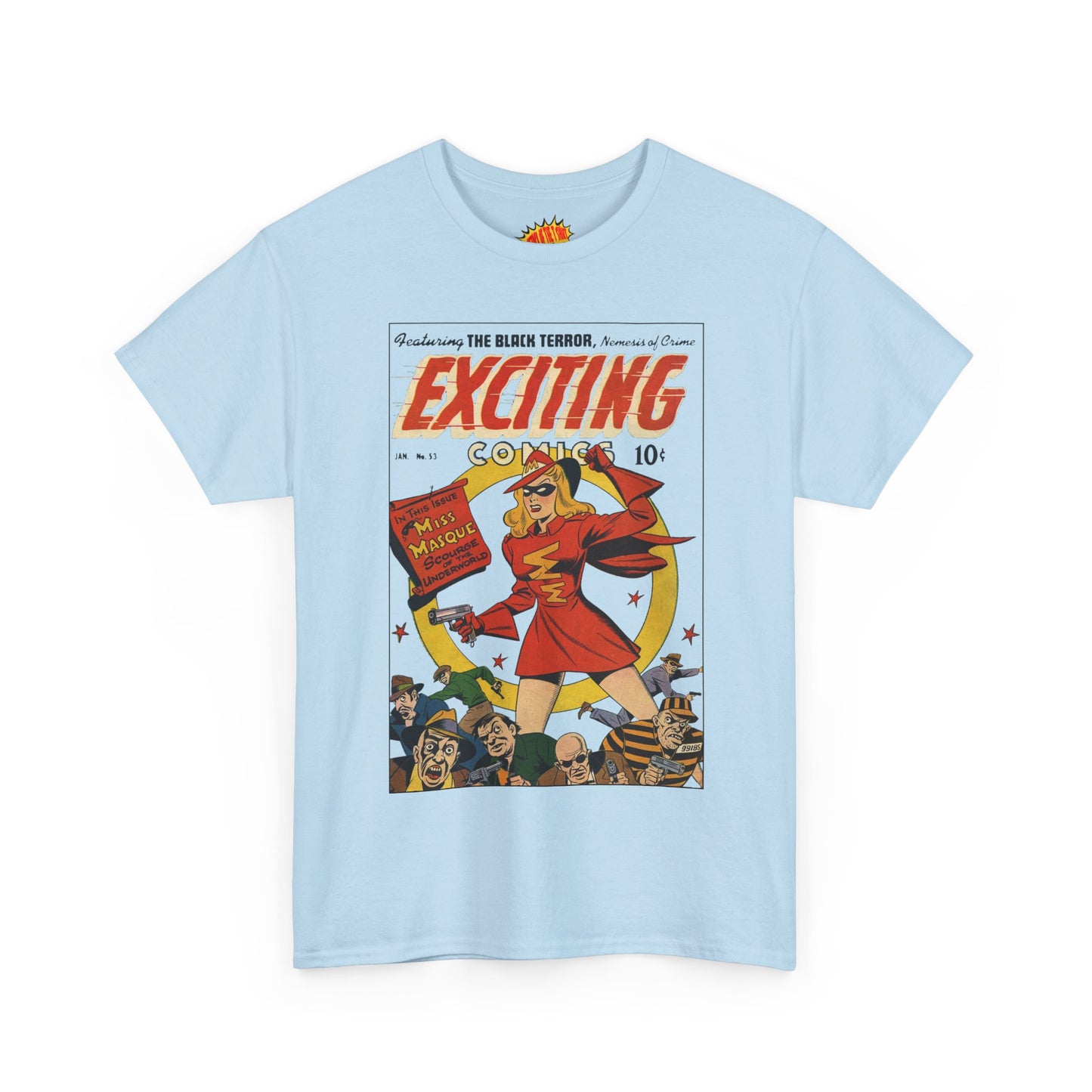Exciting Comics #53 - Heavy Cotton Tee *Many Sizes and Colors Available*