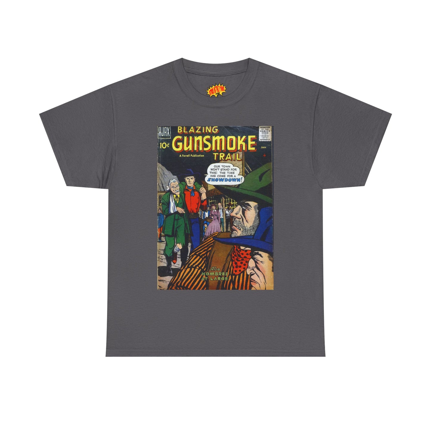 Gunsmoke Trail January Comic Tee Shirt *Multiple Colors*