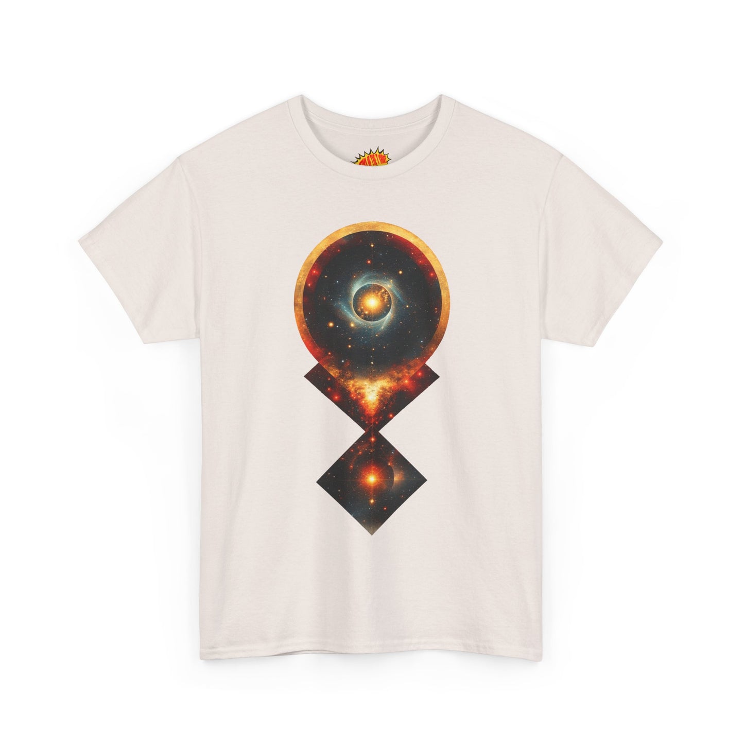 Geometric Space Nebula Graphic Art Tee Shirt *Multiple Colors*