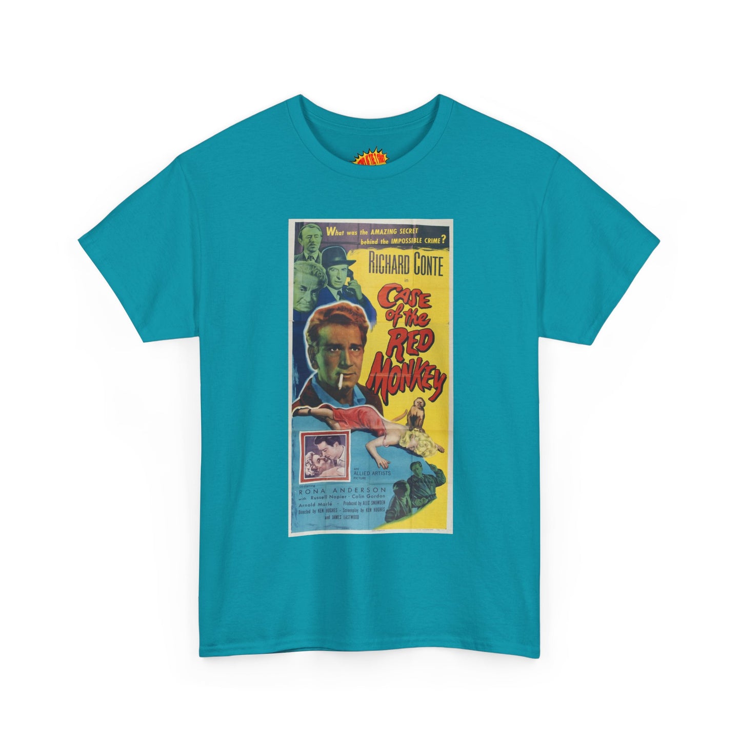 Case of the Red Monkey Movie Poster T-Shirt *Multiple Colors*