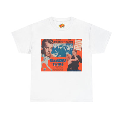 Diamonds and Crime Movie Poster T-Shirt